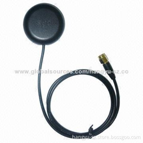 GPS Active Antenna, SMA-M Connector, <1.5dB Noise and 1.5:1 VSWR